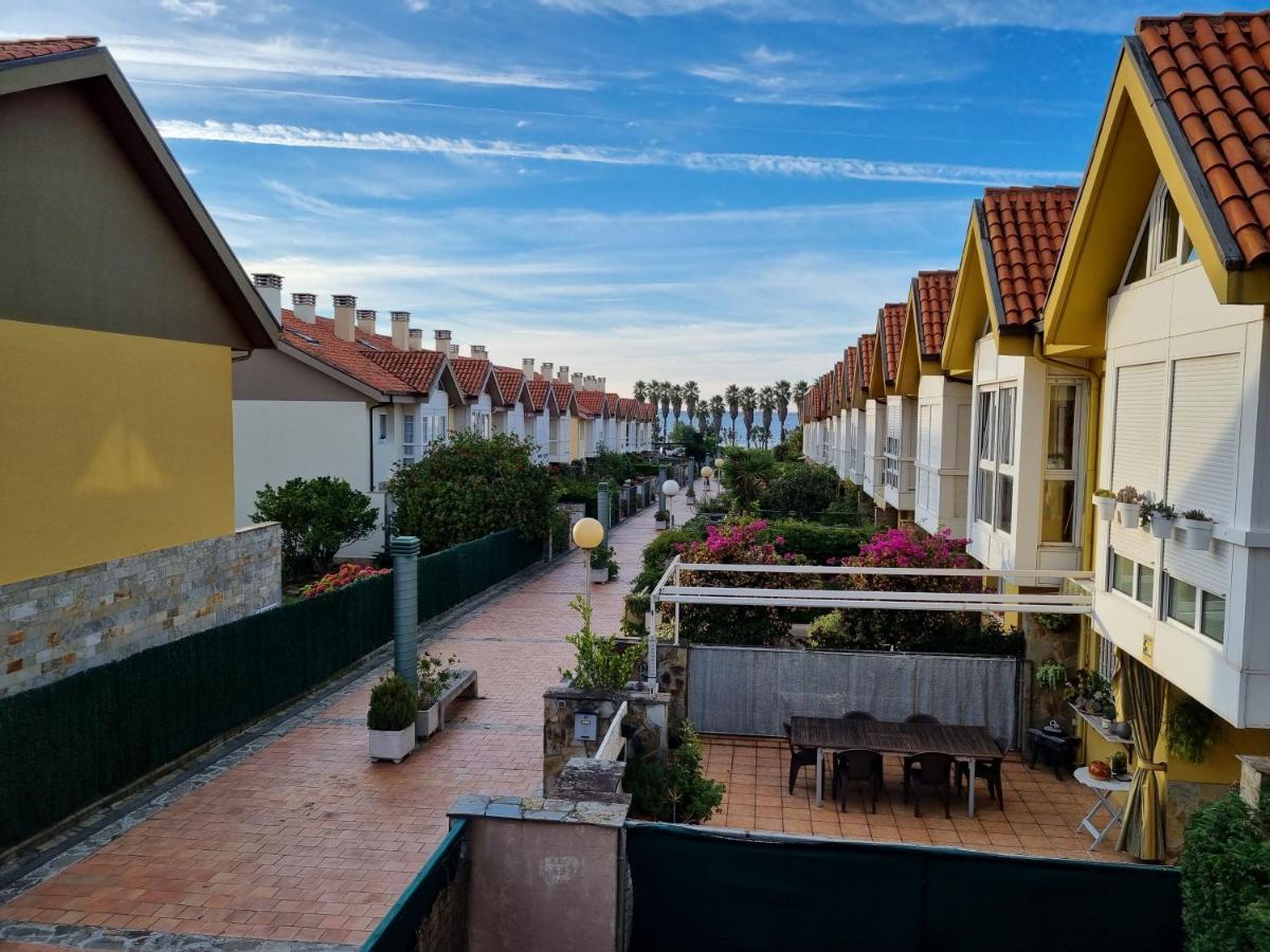 158A Triplex Rinconin Con Piscina Gijón Exterior foto