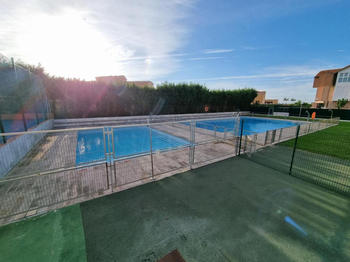 158A Triplex Rinconin Con Piscina Gijón Exterior foto